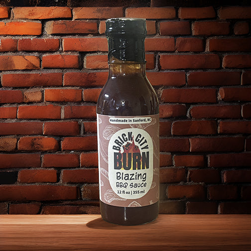 Brick City Burn Blazing BBQ Sauce 12oz