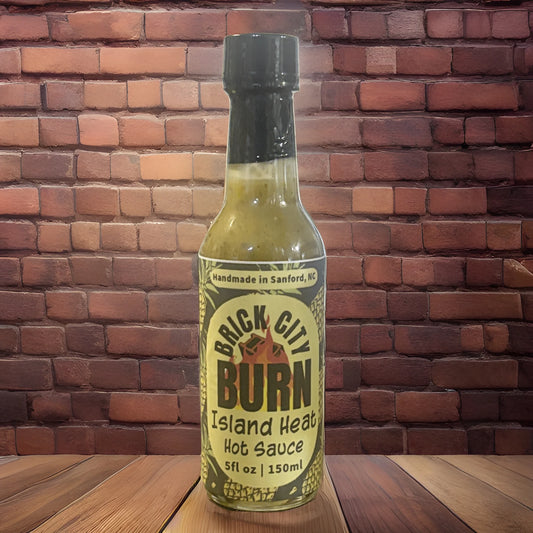 Brick City Burn Island Heat Hot Sauce 5oz