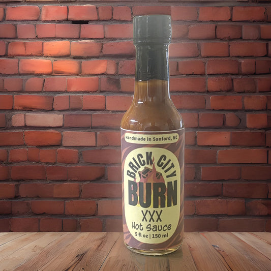 Brick City Burn XXX Hot Sauce 5oz