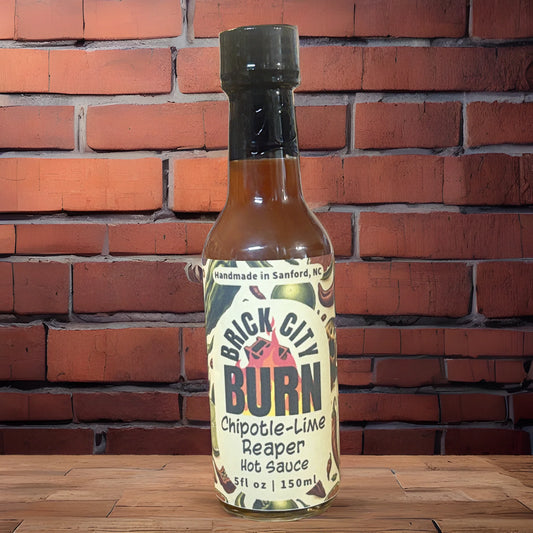 Brick City Burn Chipotle-Lime Reaper Hot Sauce 5oz