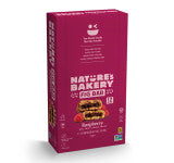 Box of Nature's Path cereal with a purple and pink design